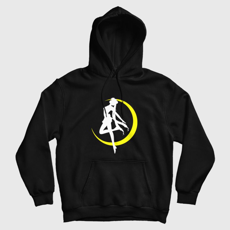 Sailor Moon Silhouette Hoodie Sailor Moon Silhouette Hoodie