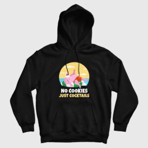 Santa Claus Summer Christmas No Cookies Just Cocktail Beach Hoodie
