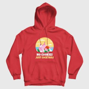 Santa Claus Summer Christmas No Cookies Just Cocktail Beach Hoodie