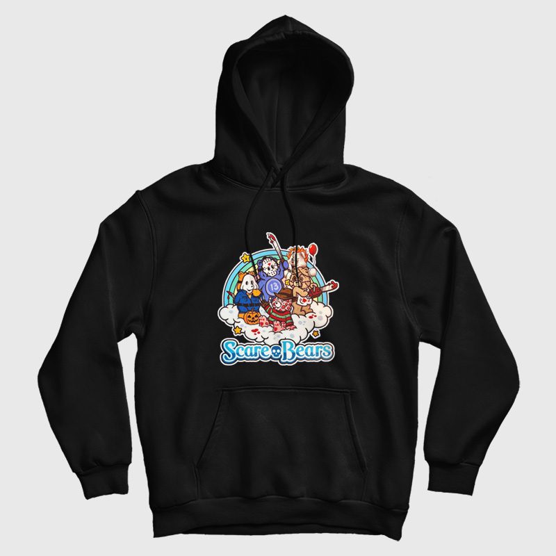 Scare Bears Halloween Horror Movie Hoodie Scare Bears Halloween Horror Movie Hoodie