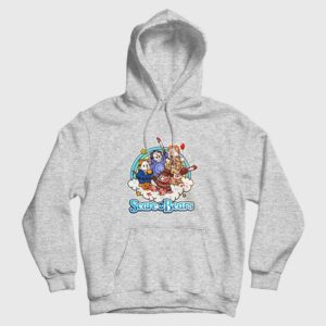 Scare Bears Halloween Horror Movie Hoodie