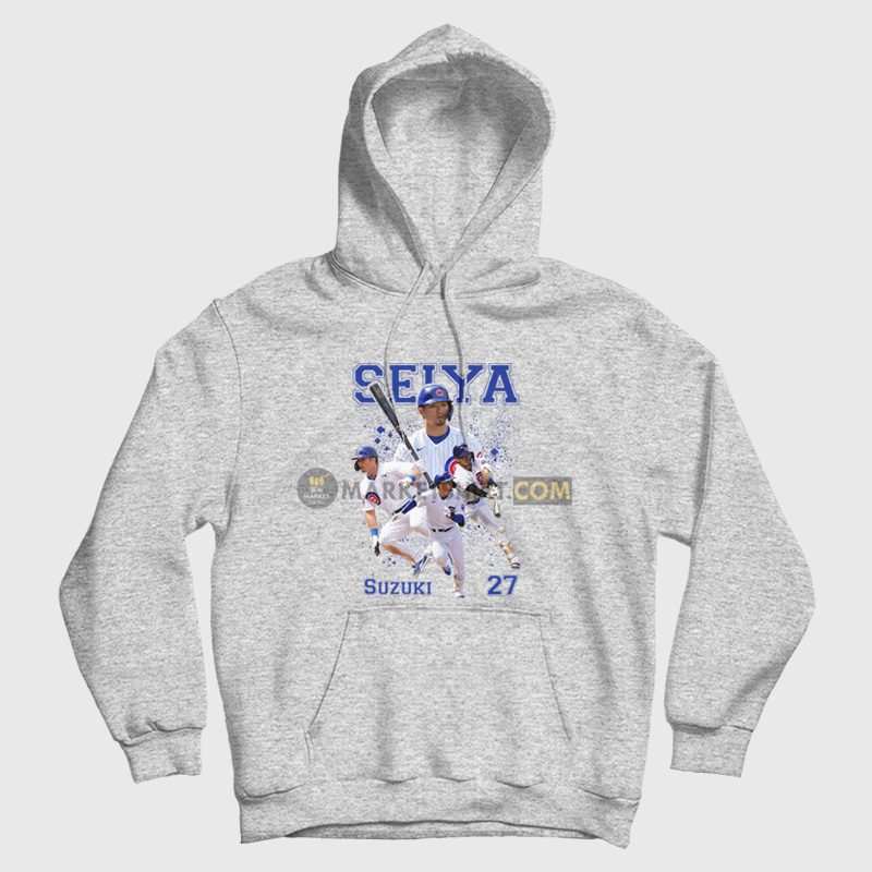 Seiya Suzuki Chicago Cubs Hoodie Seiya Suzuki Chicago Cubs Hoodie