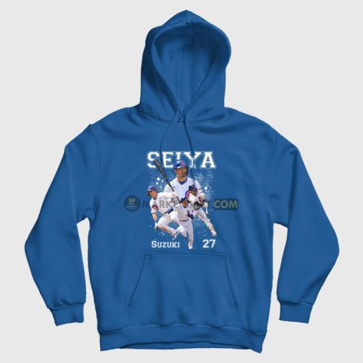 Seiya Suzuki Chicago Cubs Hoodie Seiya Suzuki Chicago Cubs Hoodie