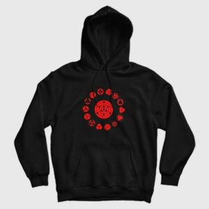 Sharingan Eyes Anime Naruto Hoodie