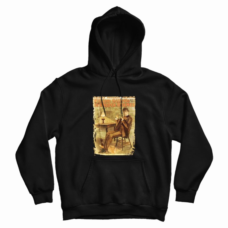 Sherlock Holmes William Gillette Hoodie Sherlock Holmes William Gillette Hoodie