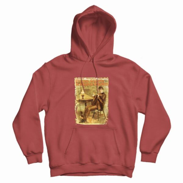 Sherlock Holmes William Gillette Hoodie