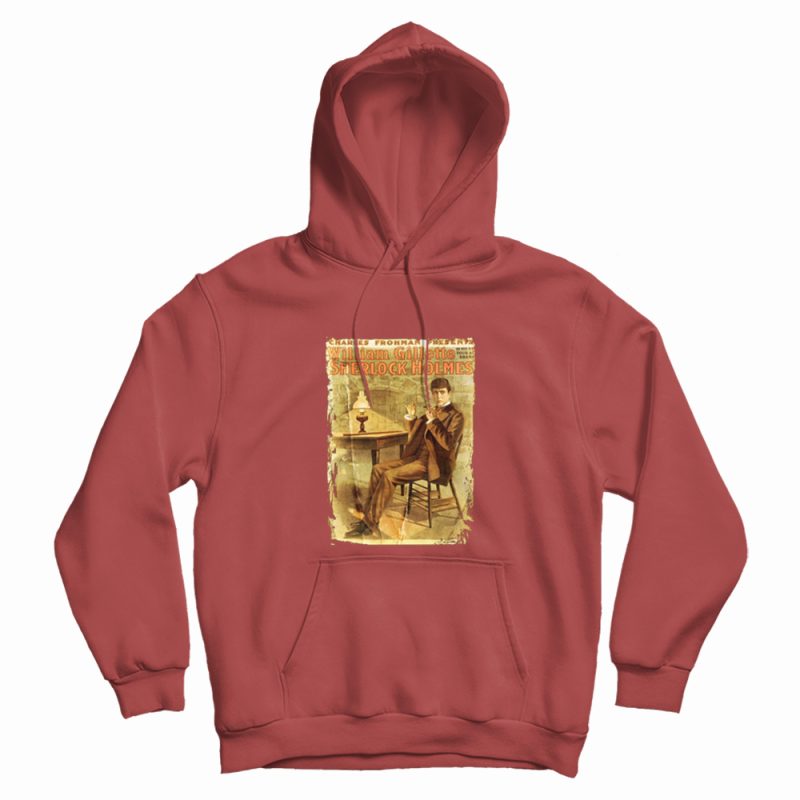 Sherlock Holmes William Gillette Hoodie Sherlock Holmes William Gillette Hoodie