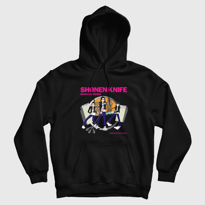 Shonen Knife Osaka Ramones Tribute to Ramones Hoodie Shonen Knife Osaka Ramones Tribute to Ramones Hoodie