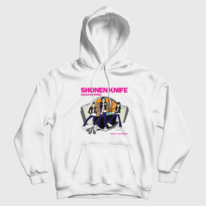 Shonen Knife Osaka Ramones Tribute to Ramones Hoodie Shonen Knife Osaka Ramones Tribute to Ramones Hoodie