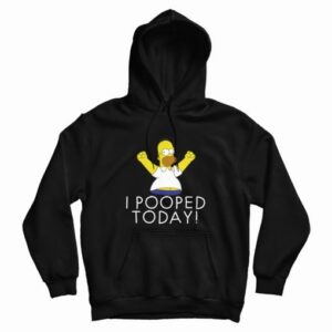 Simpson I Pooped Today Humor Hoodie 4