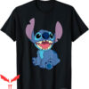 Single Stitch T-Shirt Disney Lilo And Stitch Sitting