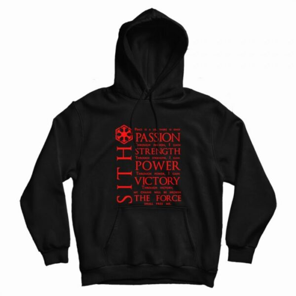 Sith Code Ultimate Power Hoodie