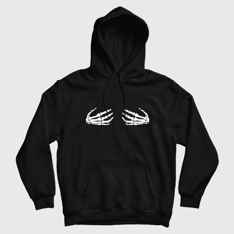 Skeleton Hands Boob Hoodie Skeleton Hands Grabbing Boobs Skeleton Hands Boob Hoodie Skeleton Hands Grabbing Boobs
