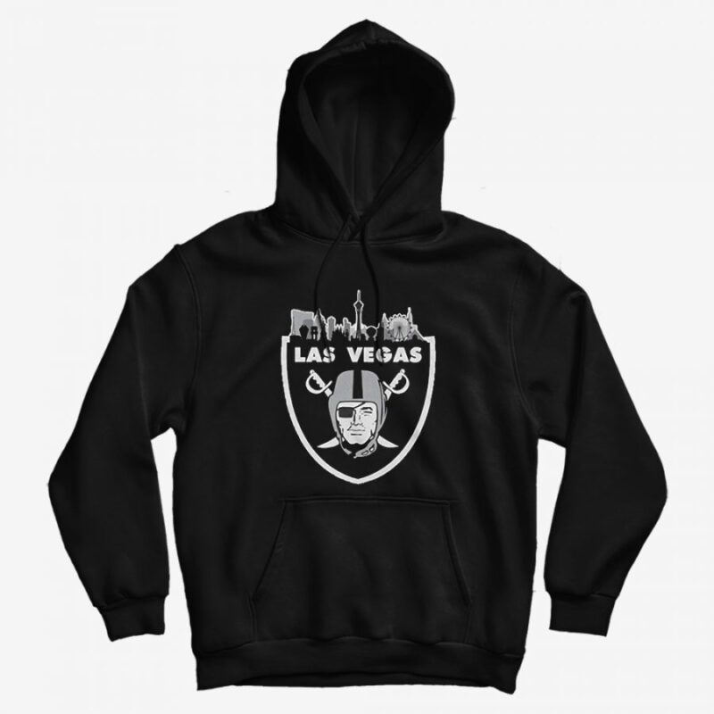 Skyline Las Vegas Raiders Hoodie Skyline Las Vegas Raiders Hoodie