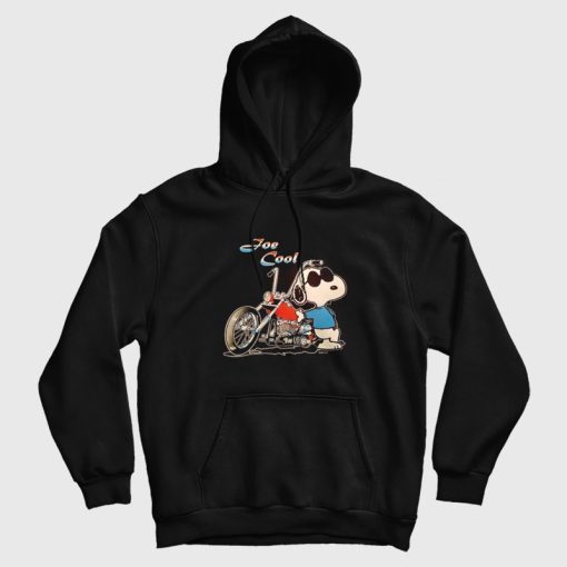Snoopy Joe Cool Motorcycle Hoodie Snoopy Joe Cool Motorcycle Hoodie