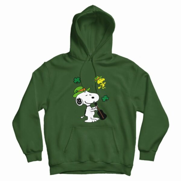 Snoopy and Woodstock St. Patrick’s Day Hoodie