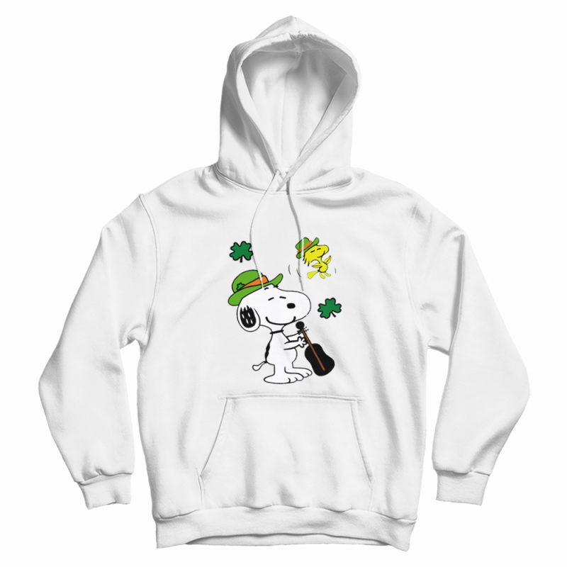 Snoopy and Woodstock St. Patrick's Day Hoodie Snoopy and Woodstock St. Patrick's Day Hoodie
