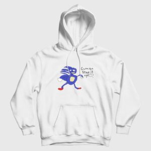 Sonic Cumon Step It Up Sanic Hedgehog Hoodie