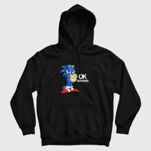 Sonic Garfield Ok Boomer Hoodie