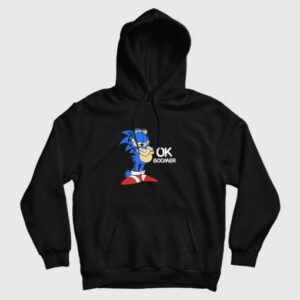 Sonic Garfield Ok Boomer Hoodie 3
