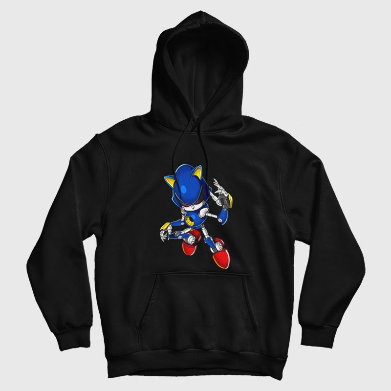 Sonic The Hedgehog Metal Sonic Hoodie Sonic The Hedgehog Metal Sonic Hoodie