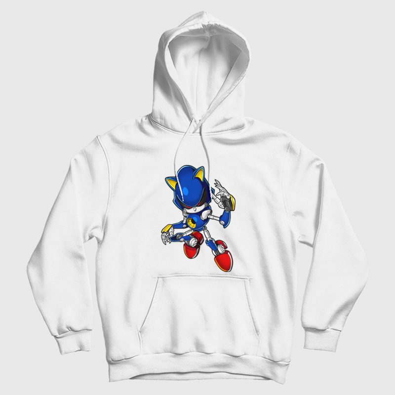 Sonic The Hedgehog Metal Sonic Hoodie Sonic The Hedgehog Metal Sonic Hoodie