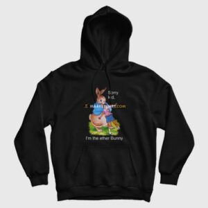 Sorry Kid Im The Ether Bunny Hoodie 3