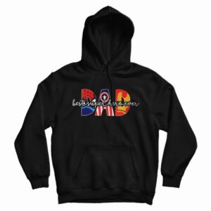 Spiderman Captain America Iron man Best Superhero Ever Hoodie