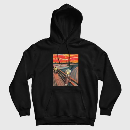 Spongebob Squarpants The Scream Hoodie Spongebob Squarpants The Scream Hoodie