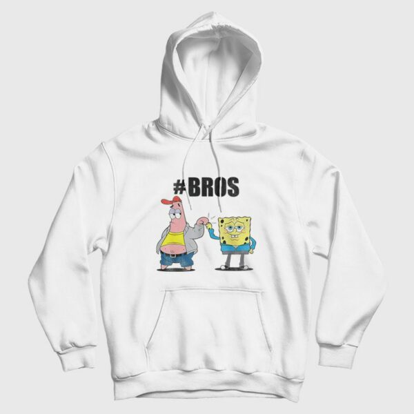 Spongebob and Patrick Hashtag Bros Hoodie