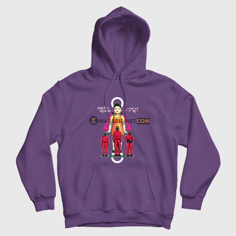 Squid Game Hoodie Korean Movie Squid Game Hoodie Korean Movie