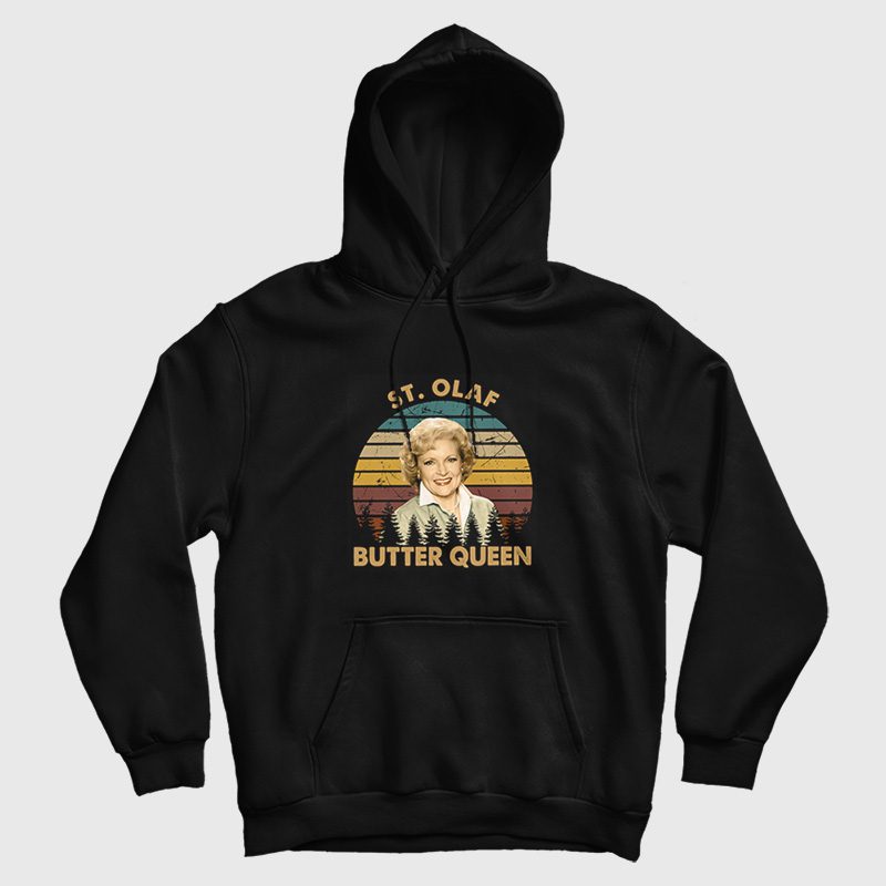 St Olaf Butter Queen Vintage Hoodie St Olaf Butter Queen Vintage Hoodie