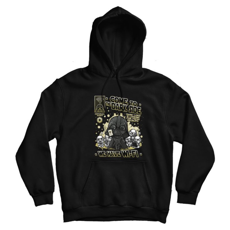 Star Wars Darth Vader We have WIFI Hoodie Star Wars Darth Vader We have WIFI Hoodie