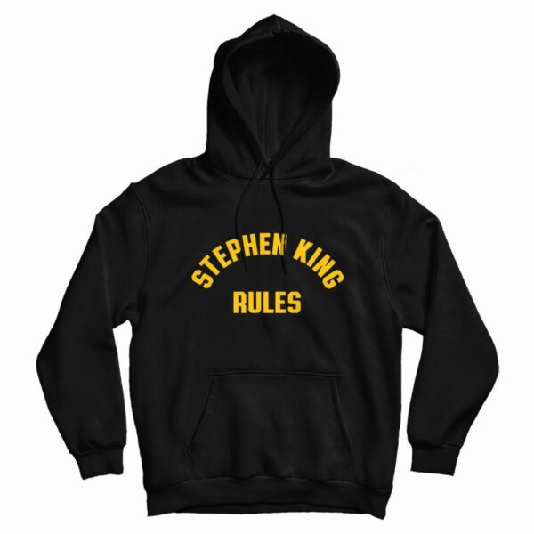 Stephen King Rules Hoodie