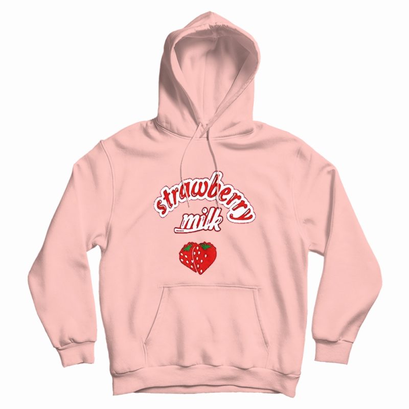 Strawberry Milk Adorable Hoodie Strawberry Milk Adorable Hoodie