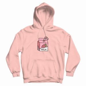 Strawberry Milk Cute Hoodie 3