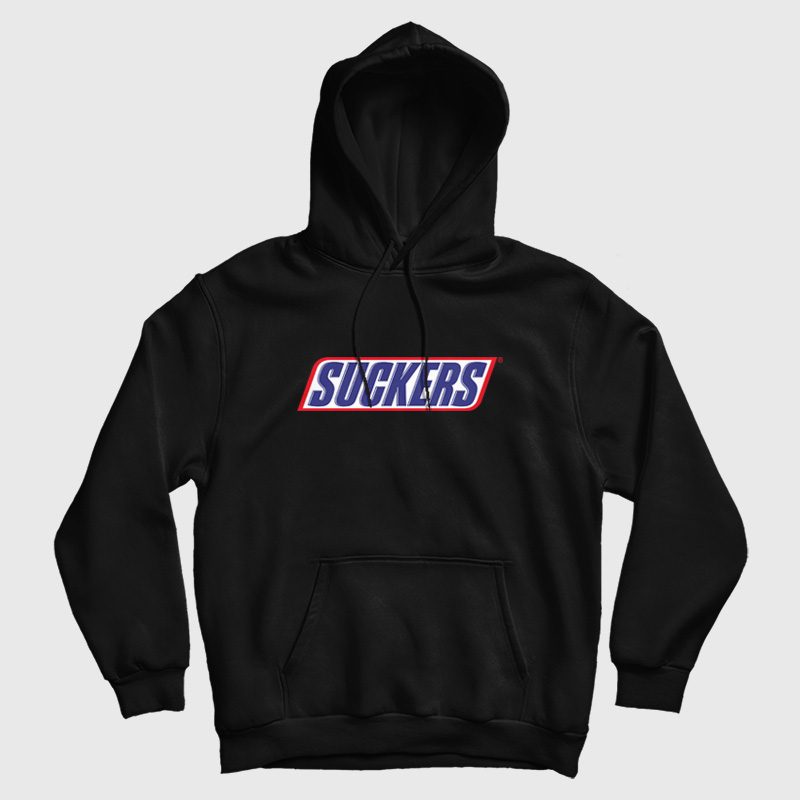 Suckers Logo Parody Hoodie Suckers Logo Parody Hoodie