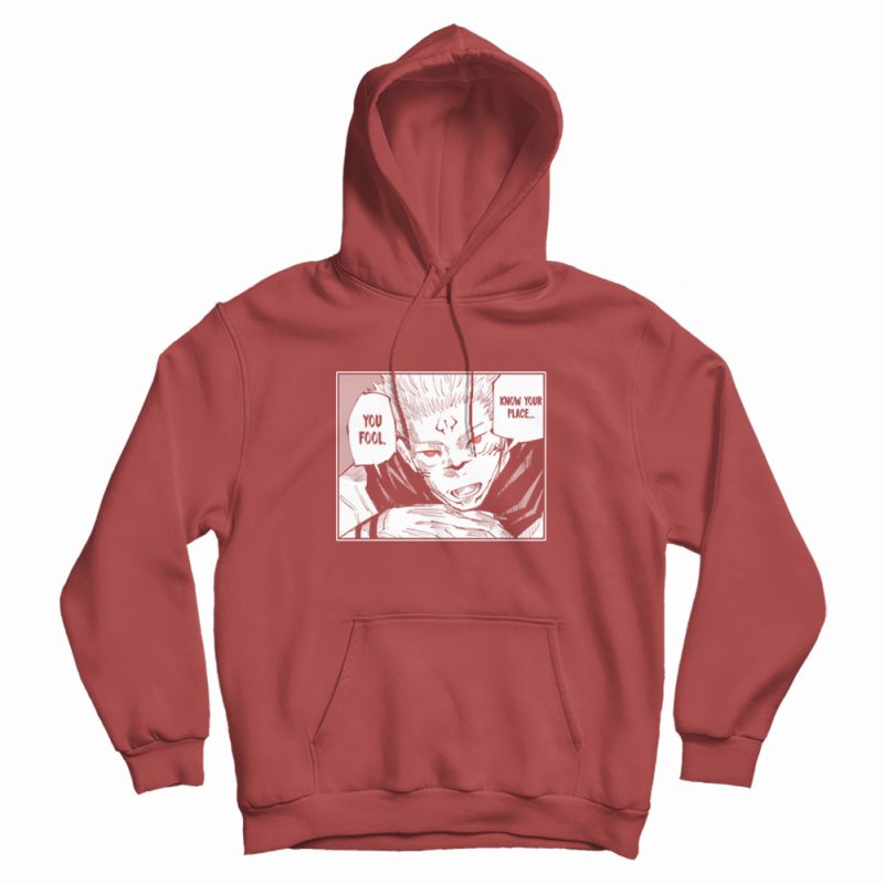 Sukuna Ryomen Quotes Hoodie Sukuna Ryomen Quotes Hoodie