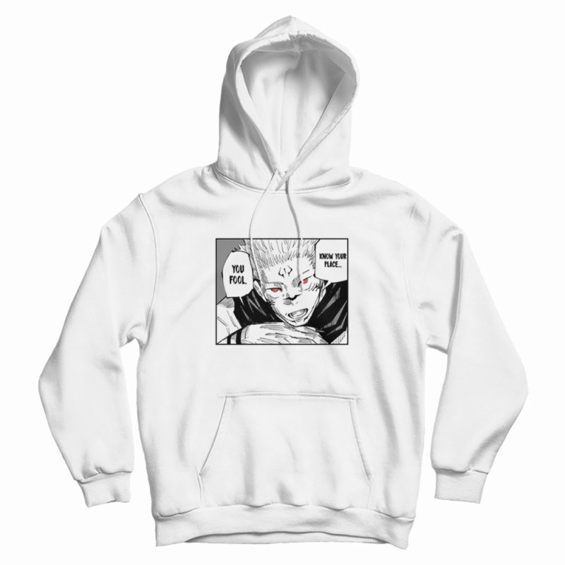 Sukuna Ryomen Quotes Hoodie Sukuna Ryomen Quotes Hoodie