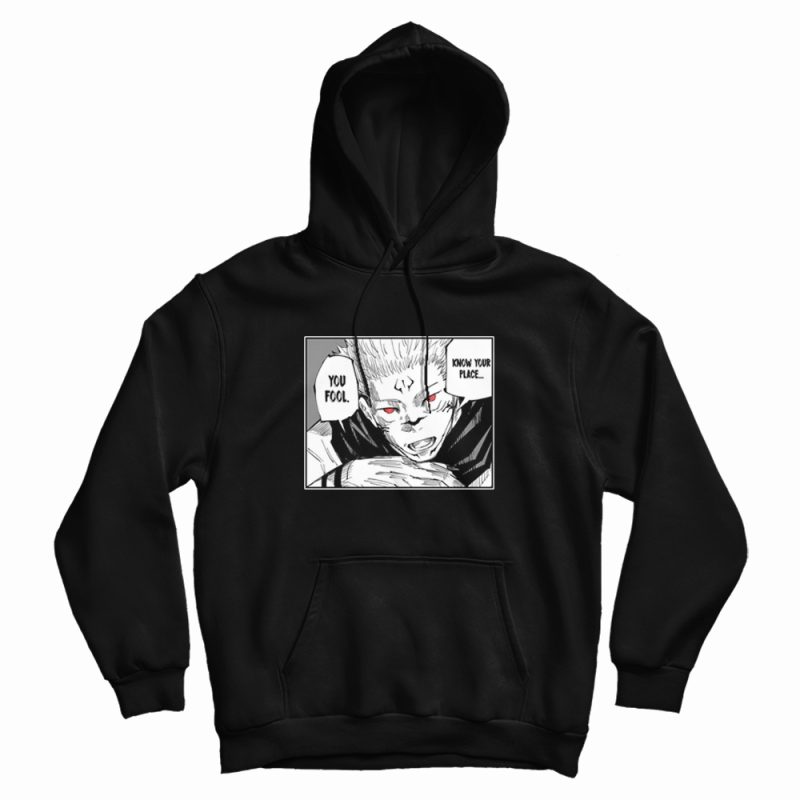 Sukuna Ryomen Quotes Hoodie Sukuna Ryomen Quotes Hoodie