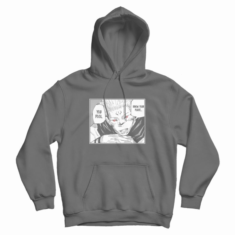 Sukuna Ryomen Quotes Hoodie Sukuna Ryomen Quotes Hoodie