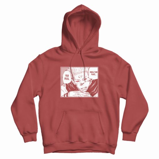 Sukuna Ryomen Quotes Hoodie Sukuna Ryomen Quotes Hoodie