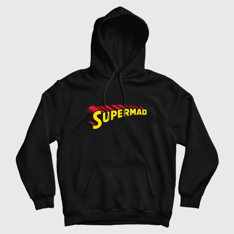 Supermad Superman Parody Hoodie Supermad Superman Parody Hoodie
