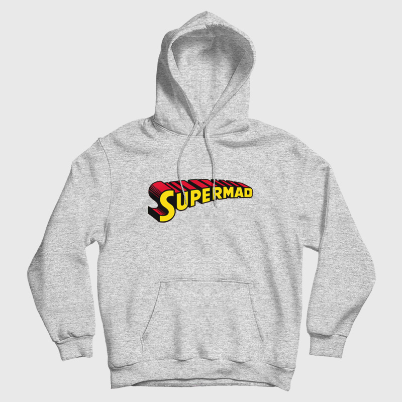 Supermad Superman Parody Hoodie Supermad Superman Parody Hoodie