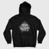Swift Black Metal Hoodie