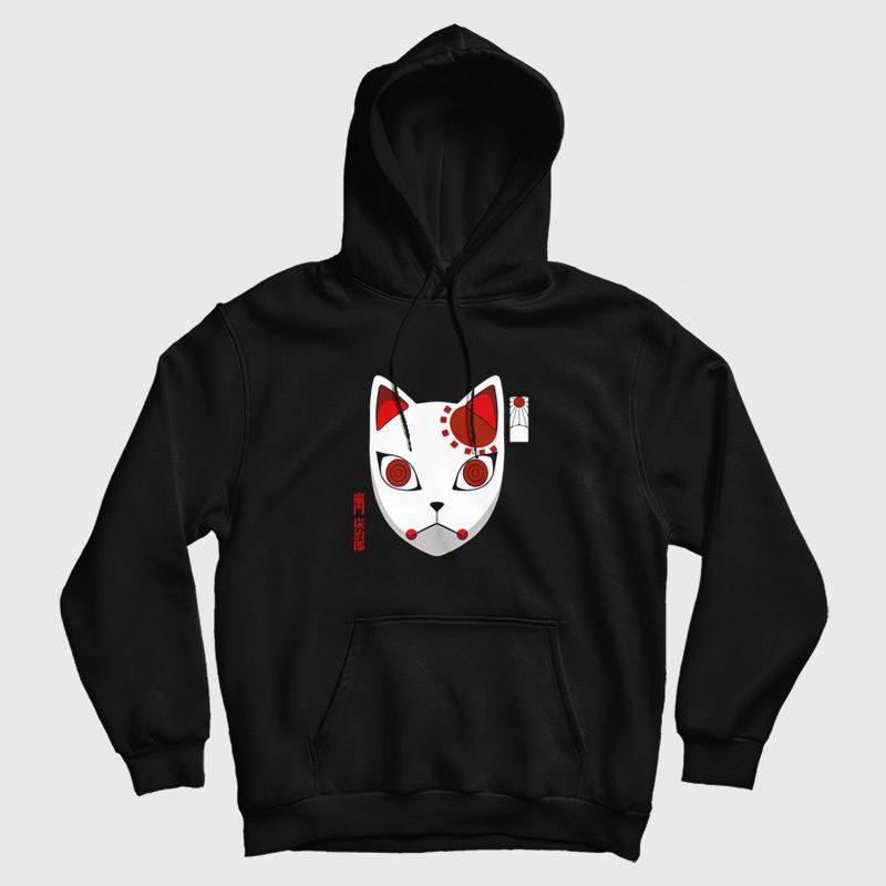 Tanjiro Kamado Mask Demon Slayer Hoodie Tanjiro Kamado Mask Demon Slayer Hoodie