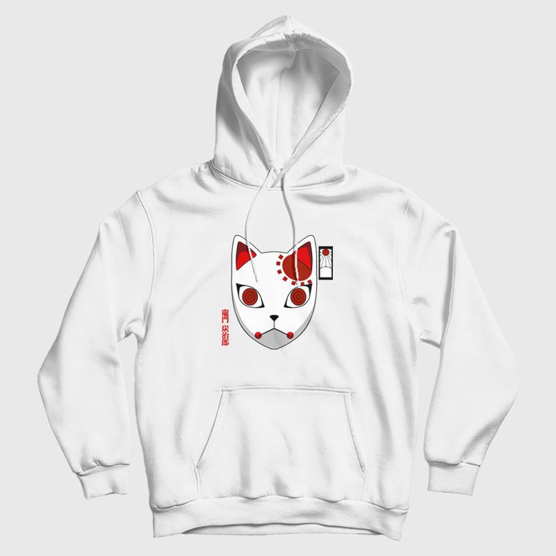 Tanjiro Kamado Mask Demon Slayer Hoodie Tanjiro Kamado Mask Demon Slayer Hoodie