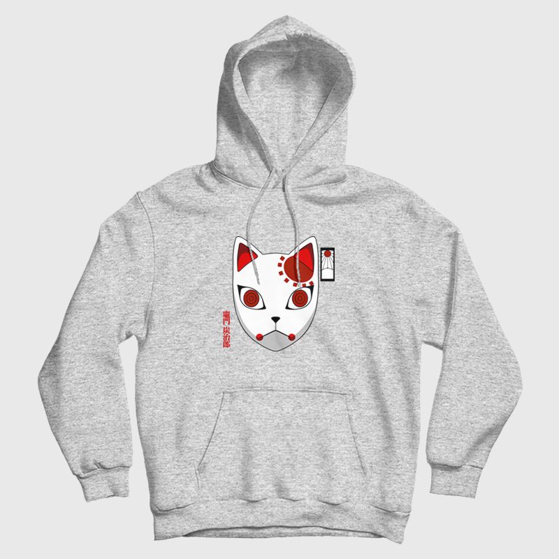 Tanjiro Kamado Mask Demon Slayer Hoodie Tanjiro Kamado Mask Demon Slayer Hoodie