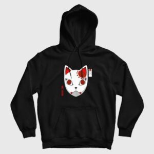 Tanjiro Kamado Mask Demon Slayer Hoodie 4