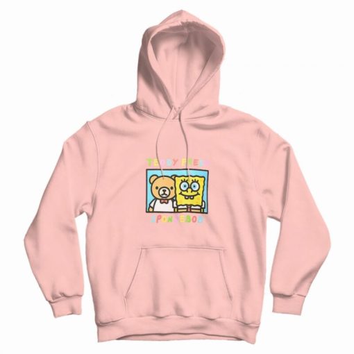 Teddy Fresh x SpongeBob SquarePants Friends Coral Hoodie Teddy Fresh x SpongeBob SquarePants Friends Coral Hoodie